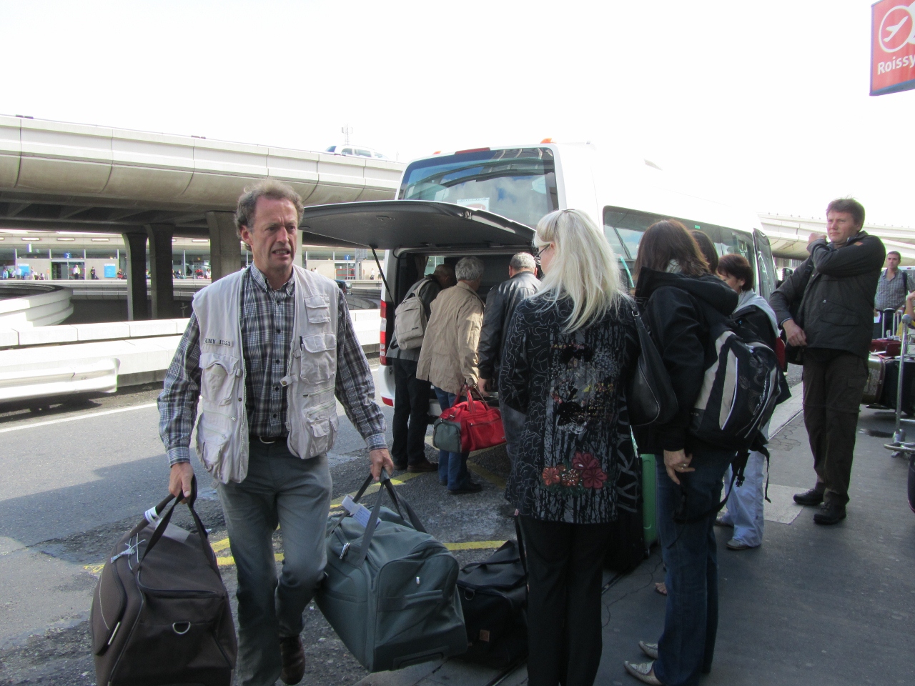 arrivée aéroport de Paris